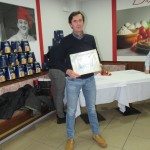 Premiazione Maurizio Leonardi Campione Italiano 1500 metri