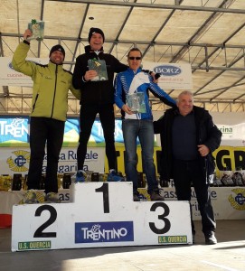 3° posto campionato di società Trentino master maschile
